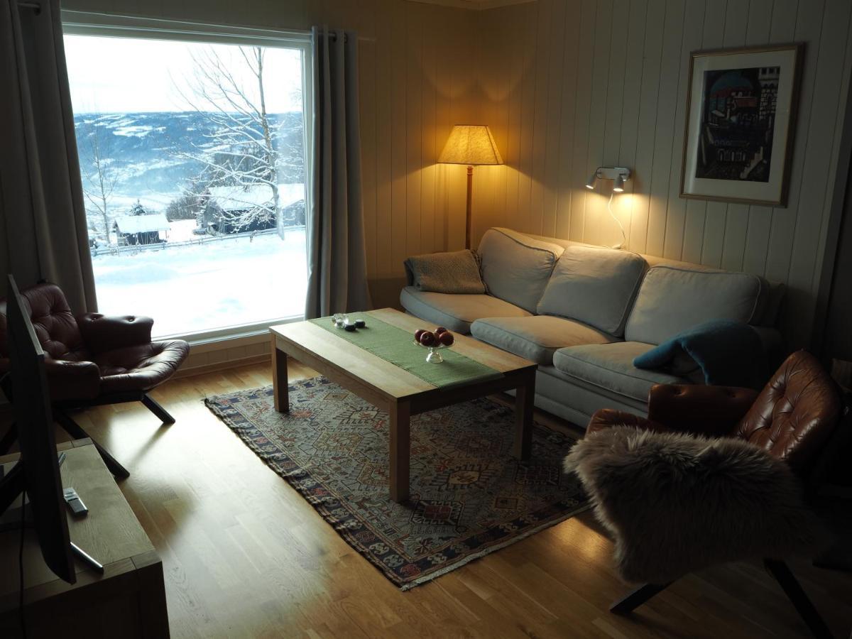 Cabin With Great View Close To Town And Ski Area Lillehammer Bagian luar foto
