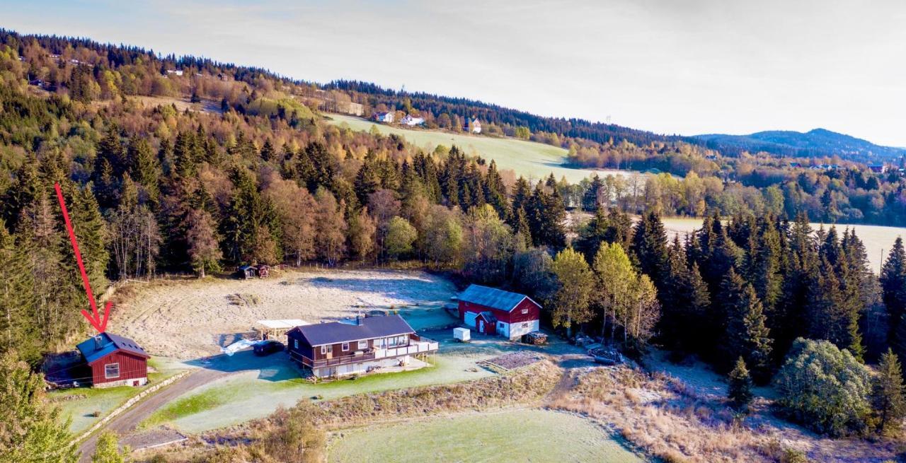 Cabin With Great View Close To Town And Ski Area Lillehammer Bagian luar foto