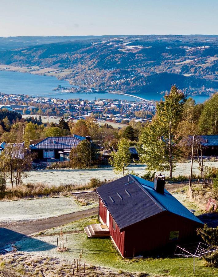 Cabin With Great View Close To Town And Ski Area Lillehammer Bagian luar foto